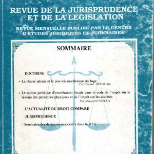 revue de la jurisprudence et de la legistation n°2 FEVRIRE 1998